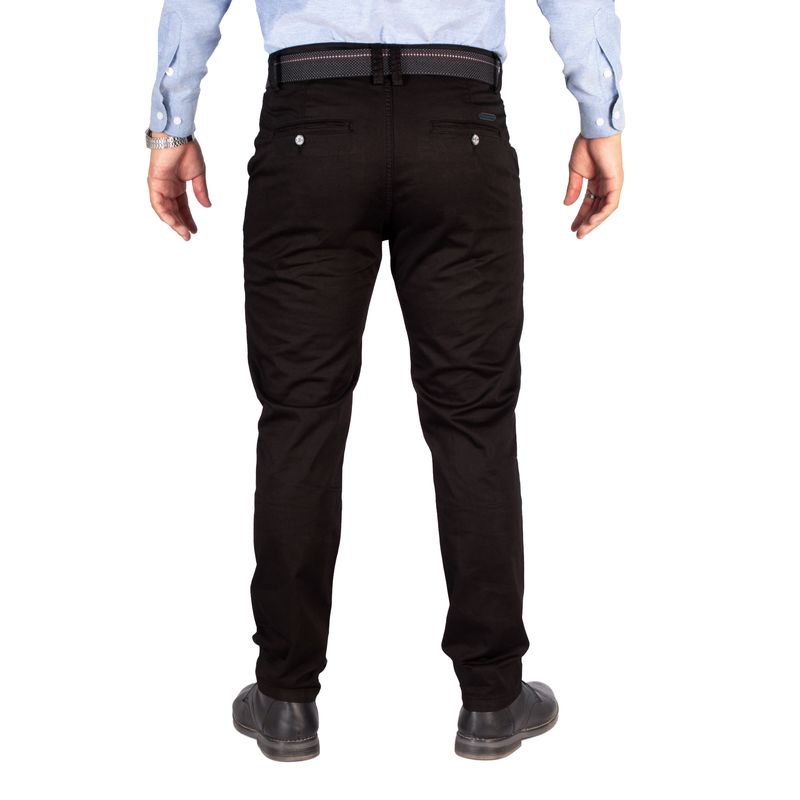 GENERICO - Pantalón de Caballero Slim Color Negro Brooklyn modelo Astor