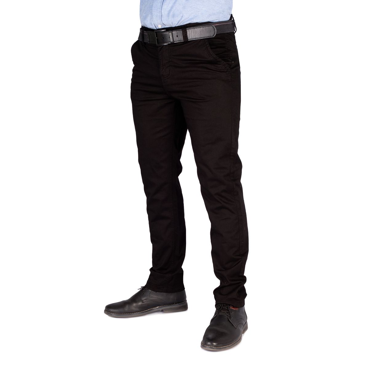 GENERICO - Pantalón de Caballero Slim Color Negro Brooklyn modelo Astor