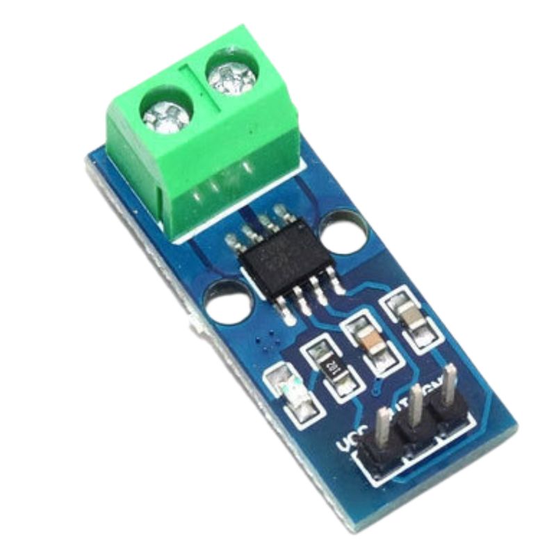 GENERICO - Módulo Sensor de Corriente ACS712 20A Medición AC DC Alta Precisión