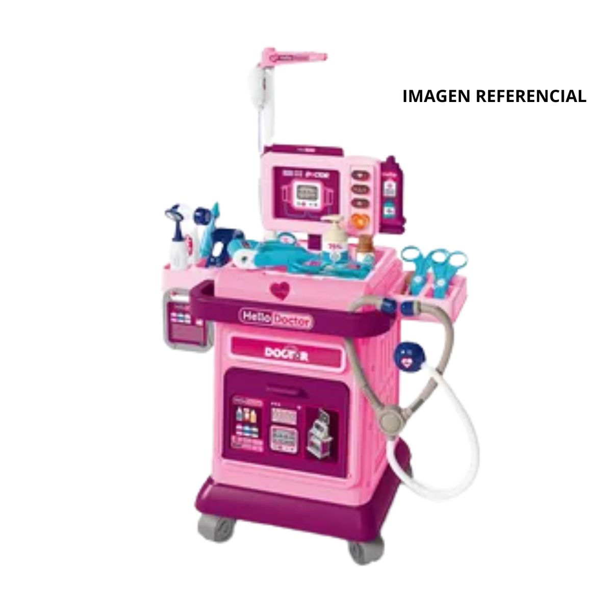 GENERICO - SET DE DOCTORA PARA NIÑAS