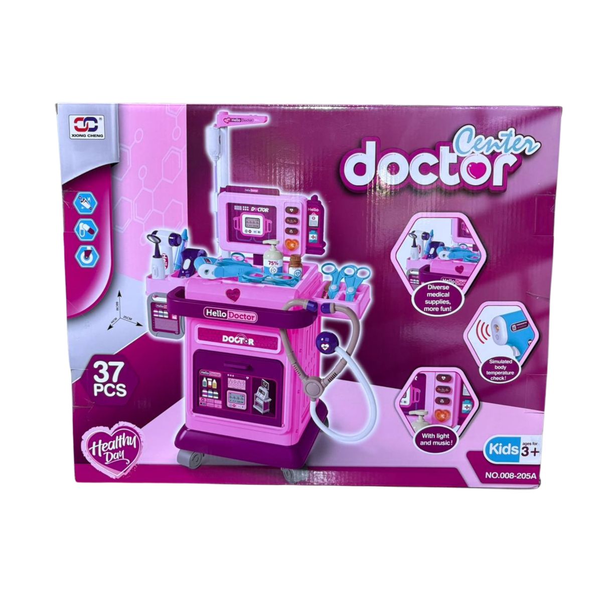 GENERICO - SET DE DOCTORA PARA NIÑAS