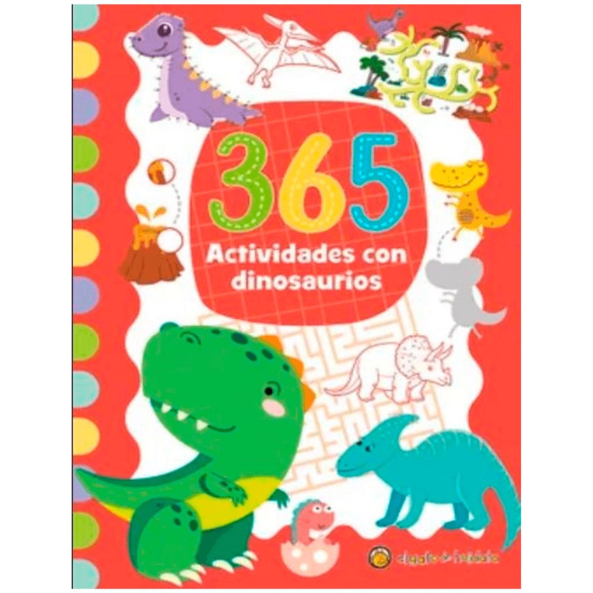 GENERICO - 365 Actividades con dinosaurios - Cuaderno de actividades para niños
