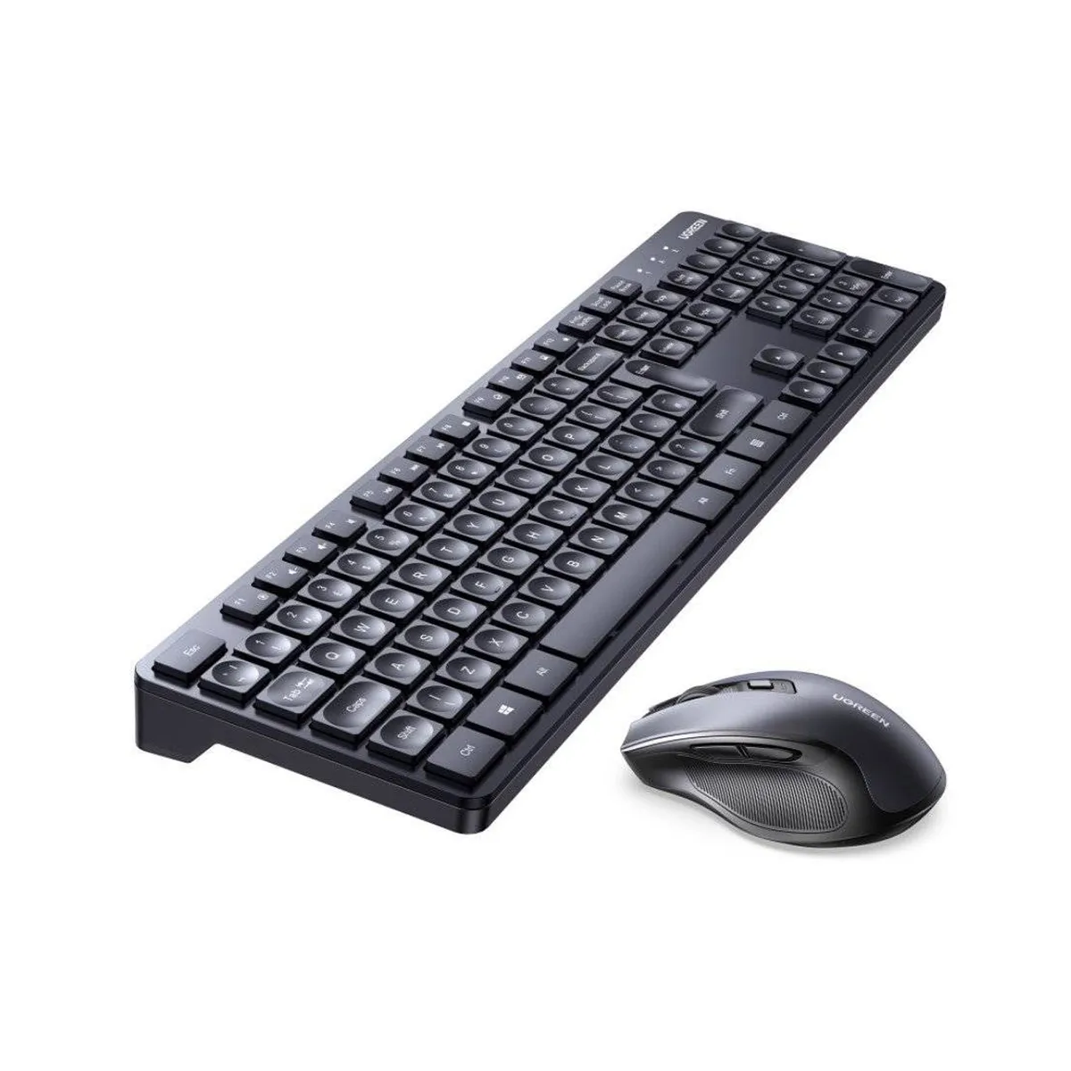 UGREEN - Combo Teclado Y Mouse Ugreen Inalambrico 24Ghz Us MK006-35740 Negro