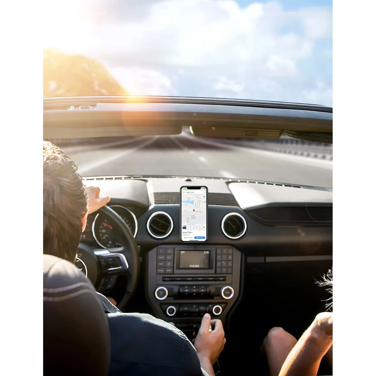UGREEN - Soporte De Celular Ugreen Magnetico Para Auto LP292 80785 Negro