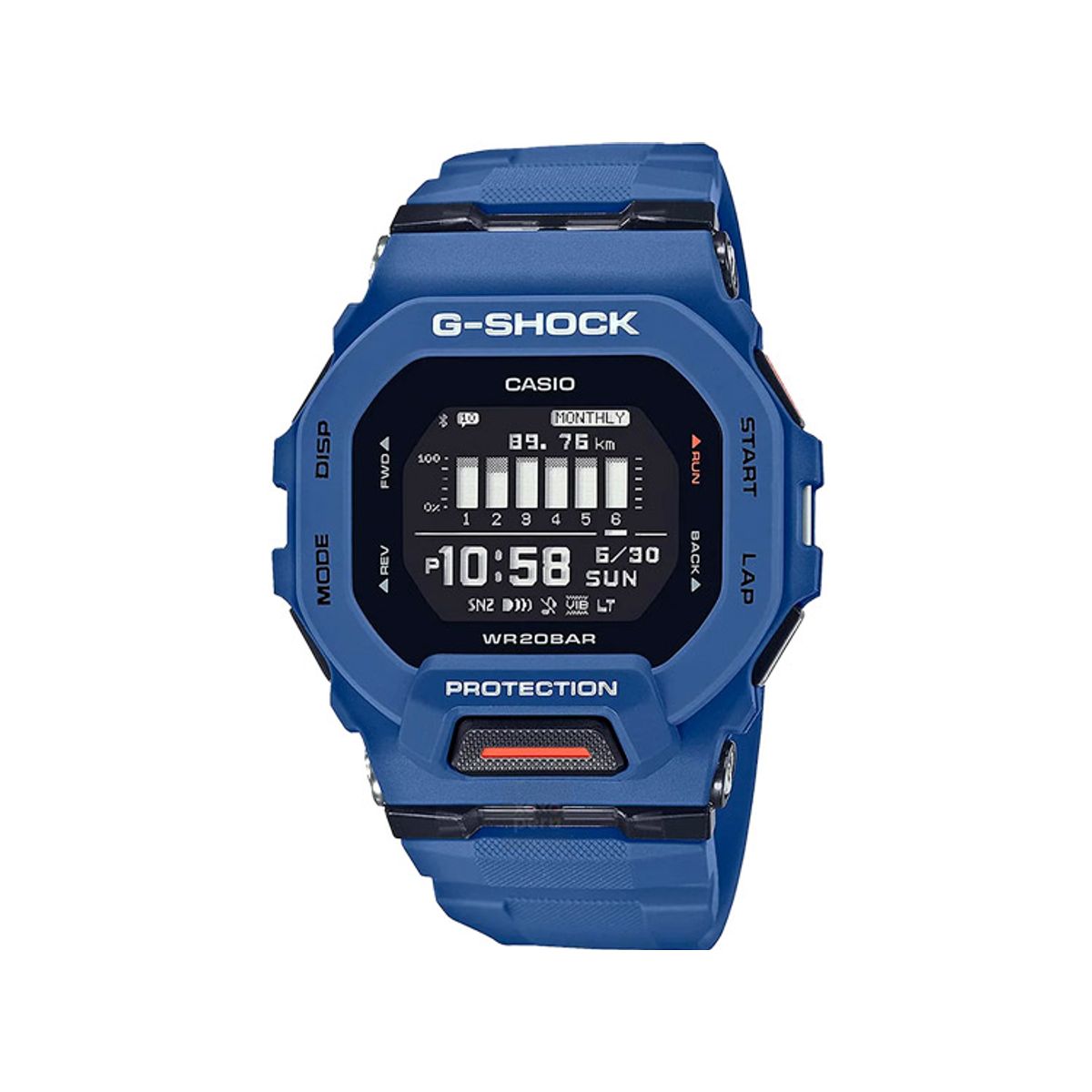 G-SHOCK - Reloj G-Shock GBD-200-2 G-SQUAD Bluetooth