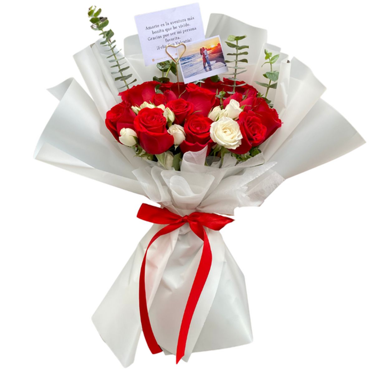 VI REGALANDO AMOR - Ramo Luciana - Ramo de Flores - Rosas - flores