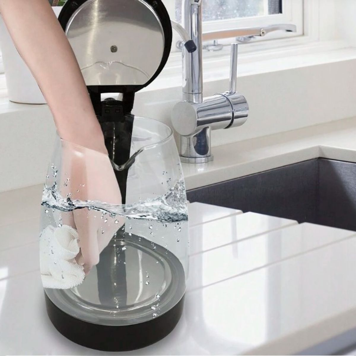 GENERICO - Hervidor Eléctrico de Vidrio 2L