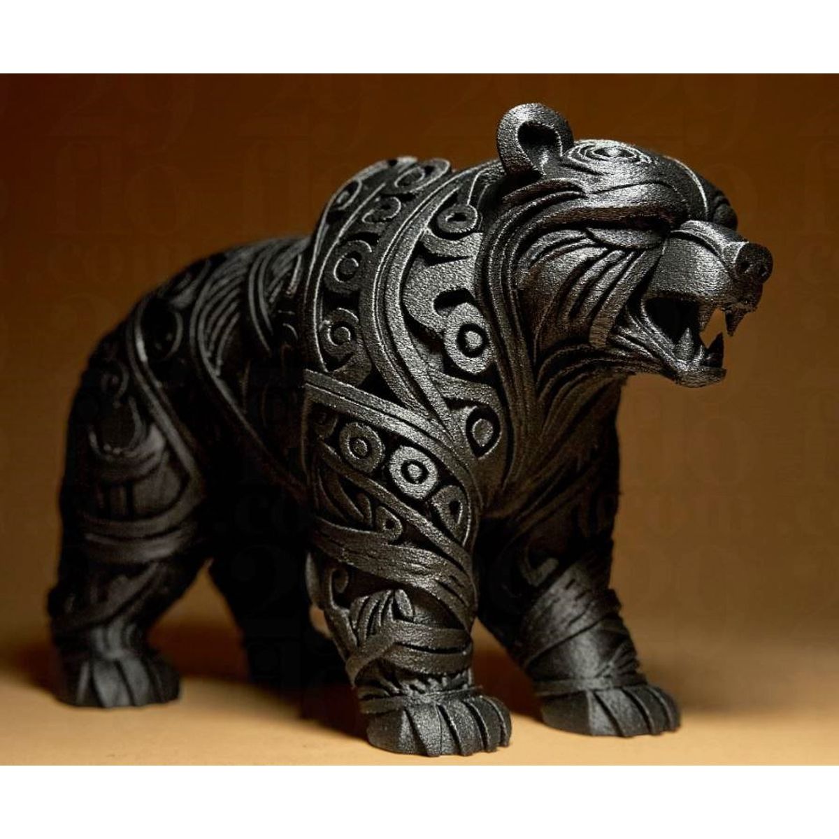 GENERICO - ADORNO EXCLUSIVO OSO NEGRO 23cm x 17cm x 36cm