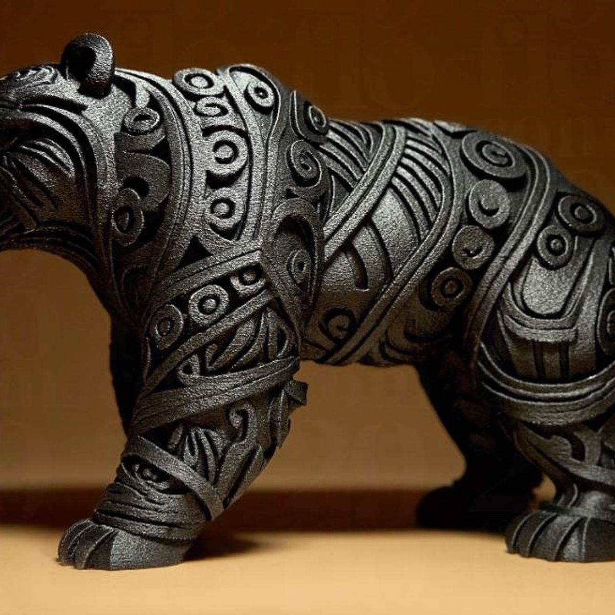 GENERICO - ADORNO EXCLUSIVO OSO NEGRO 23cm x 17cm x 36cm