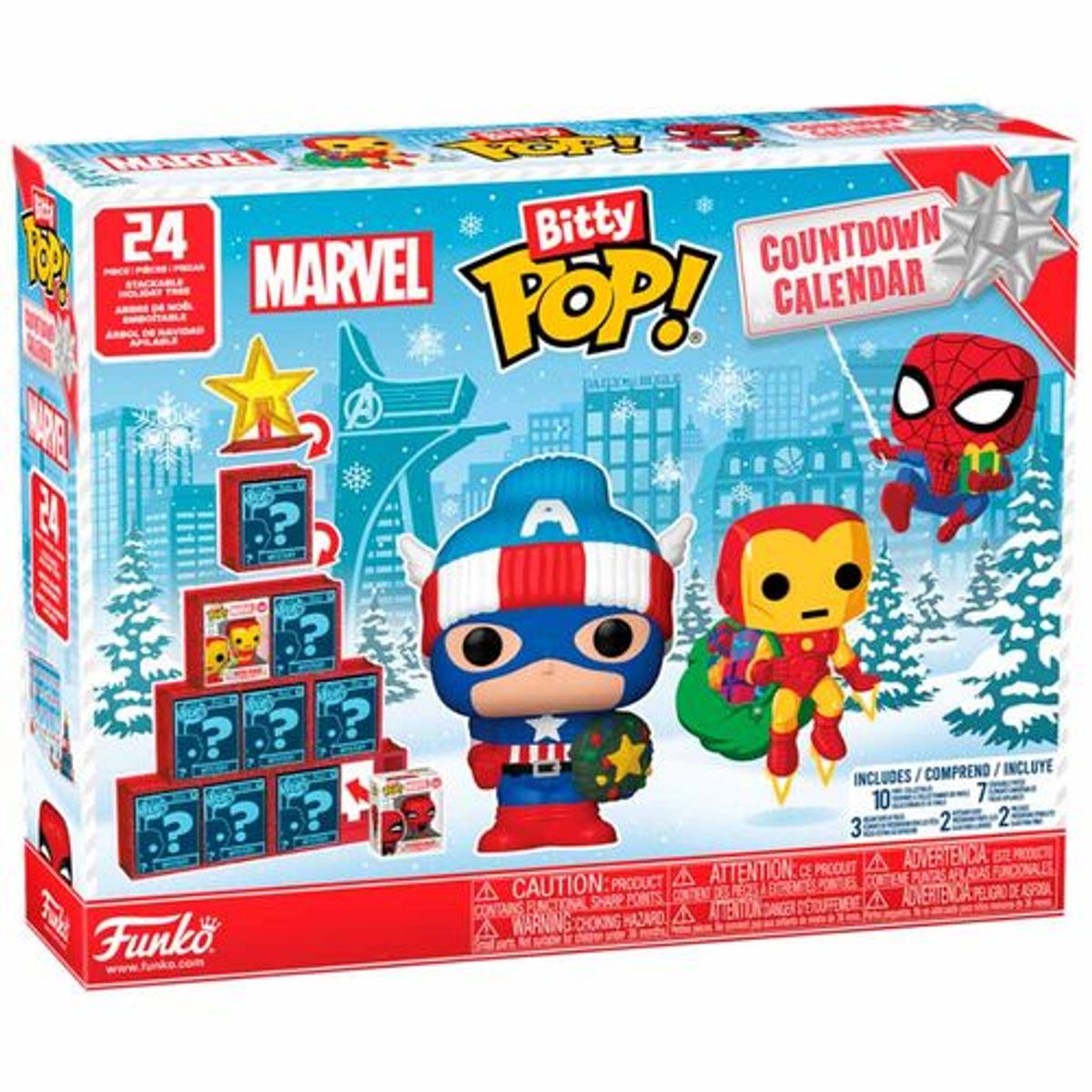 FUNKO - Funko Bitty Pop Marvel Marvel Comics - Countdown Calendar Holiday 2025