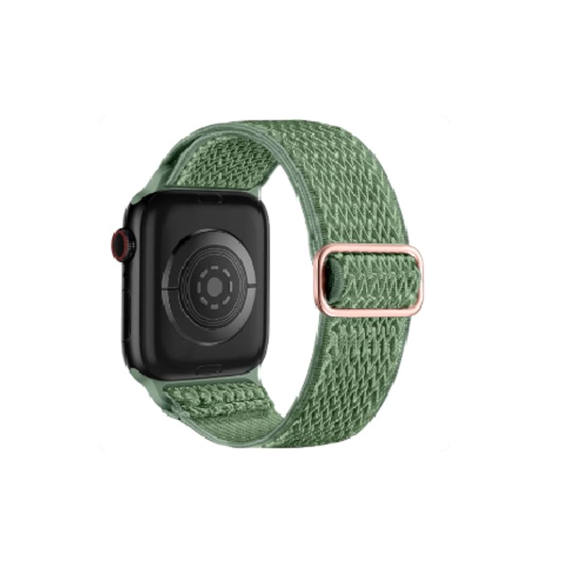 GENERICO - Correa Nylon Clásica para Apple Watch 45mm - Verde Pino