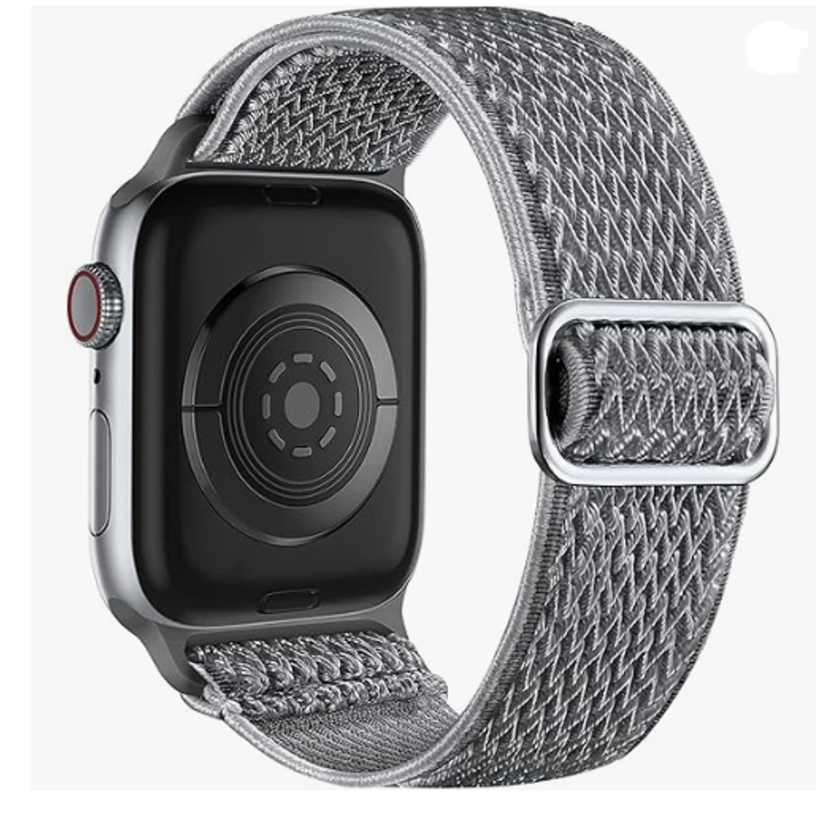 GENERICO - Correa Nylon Clásica para Apple Watch 38mm - Gris