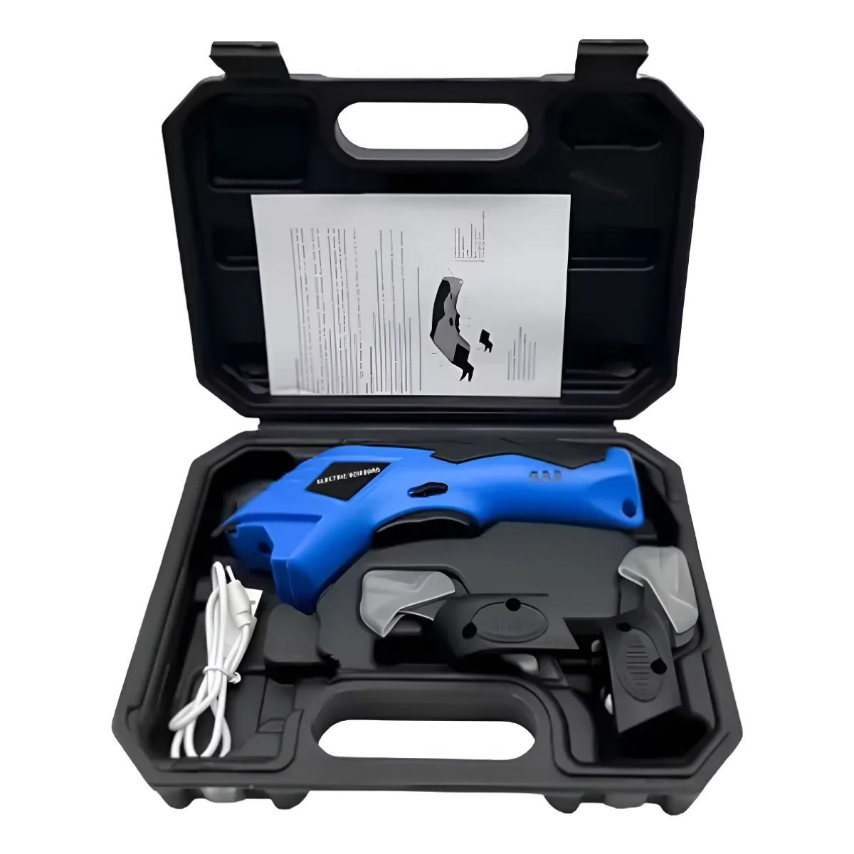 GENERICO - Tijera Eléctrica Máquina Cortadora De Cartón Plásticos Telas