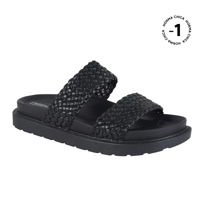 STHEF - Sandalias para Mujer 7510 NEGRO