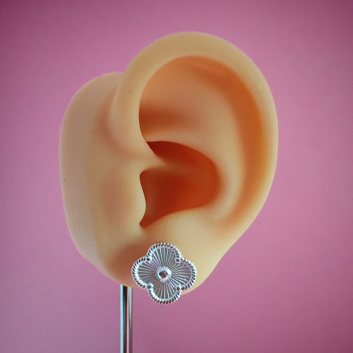 GENERICO - Collar + dije + aretes de plata Vania