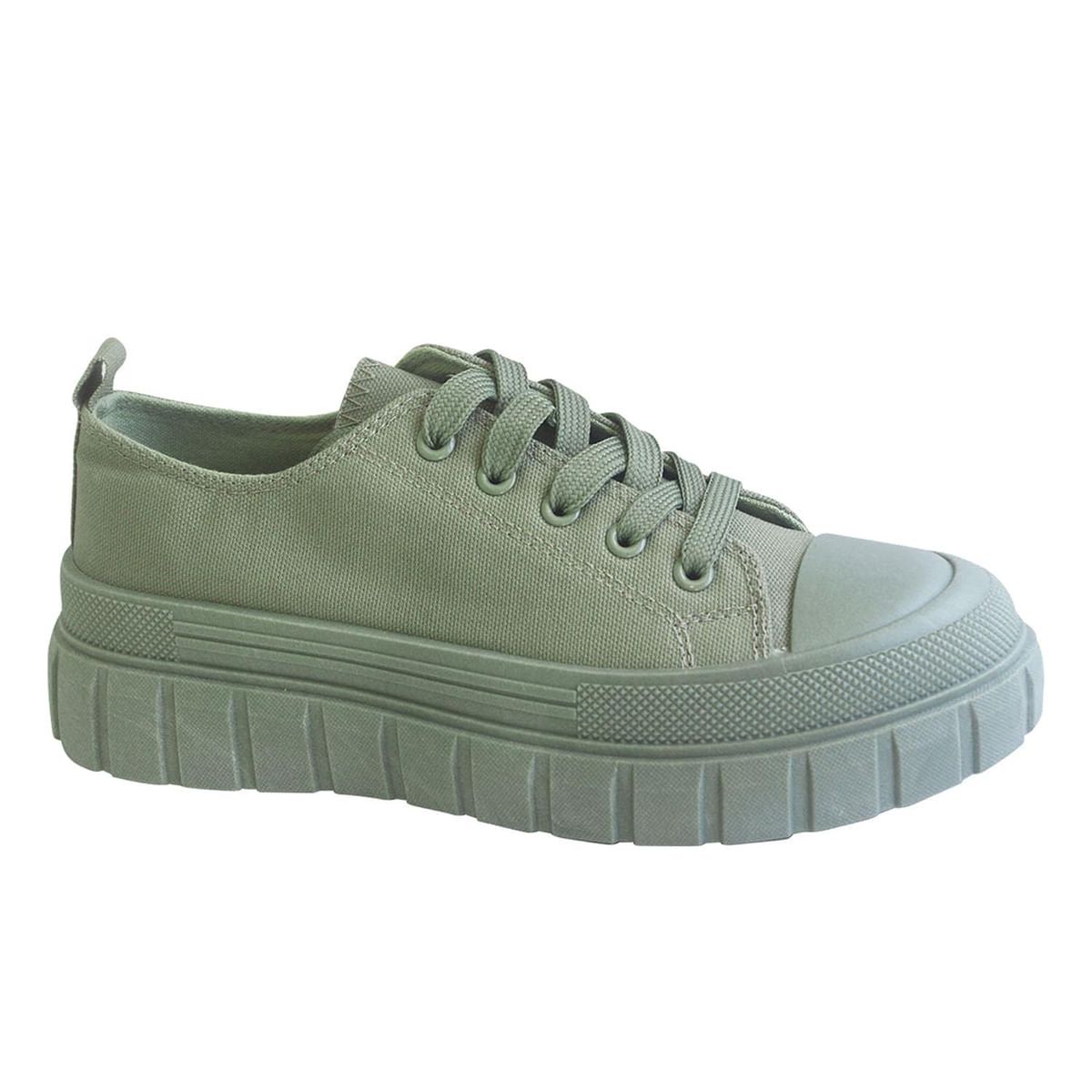 STHEF - ZAPATILLA MUJER STHEF URBANA OLIVO 7569 TXTL