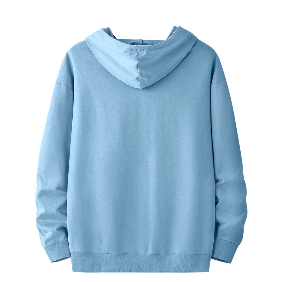 YANSUS - Polera Hombre Yansus Celeste Estampado Letra