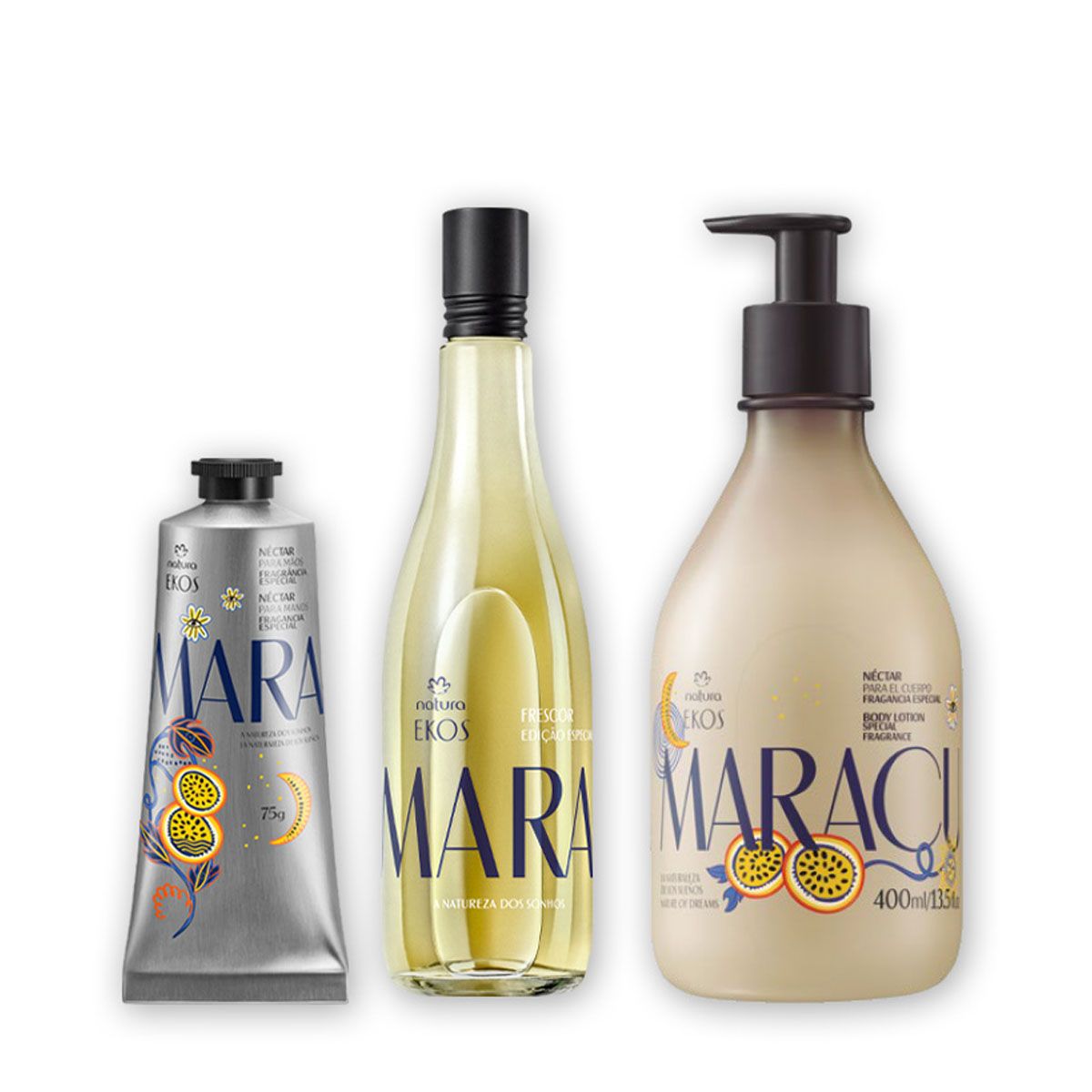 NATURA - KIT Ekos Maracuyá naturaleza de los sueños x3 Hidratacion