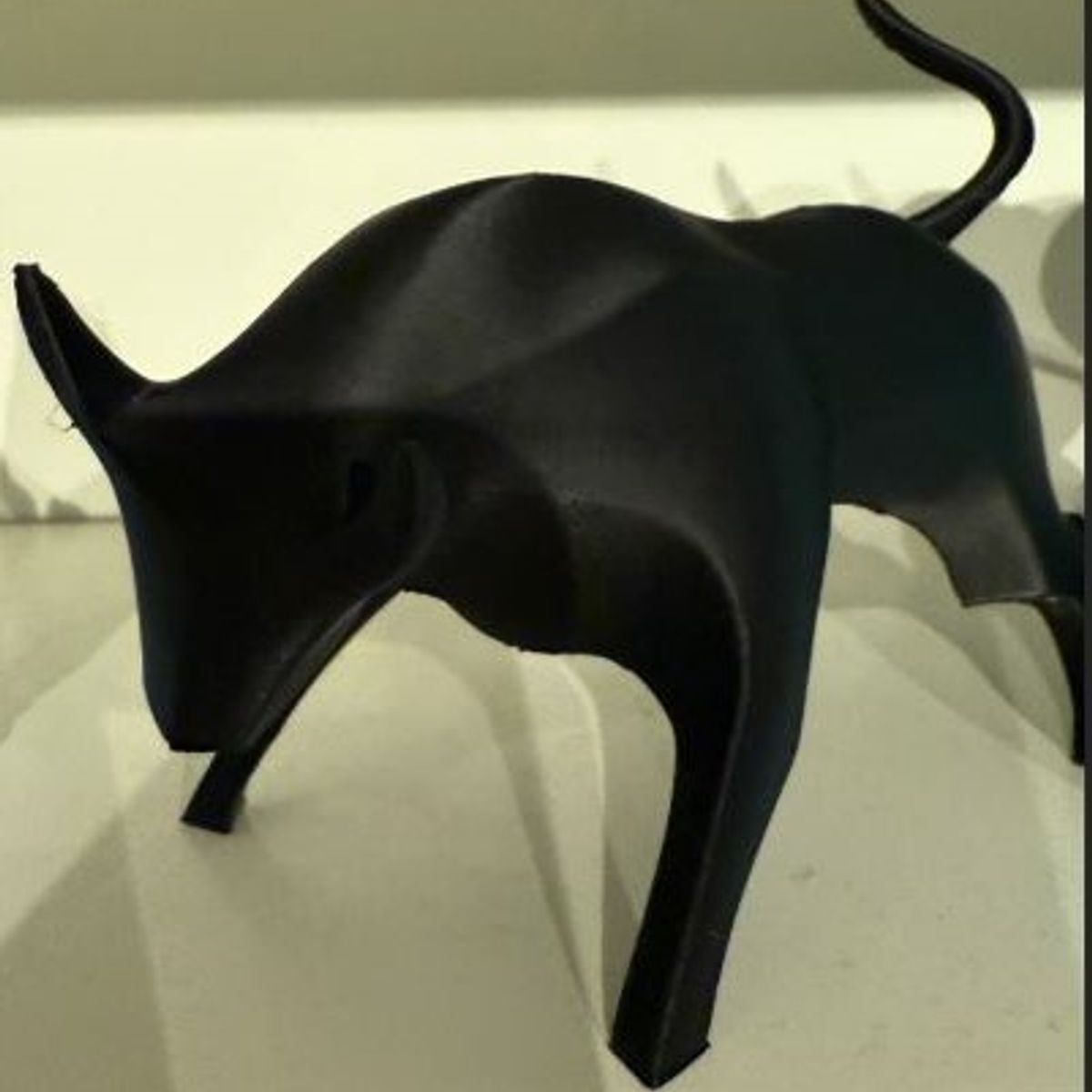 GENERICO - ADORNO EXCLUSIVO TORO NEGRO 20cm x 14cm x 26cm