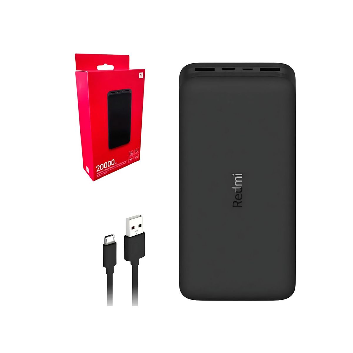 POWER - Xiaomi Redmi Power Bank 20000 Carga Rápida