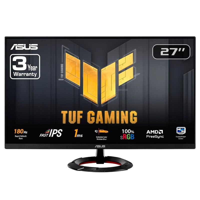 ASUS - Monitor 27 Asus Tuf Gaming Vg279q3r Ips Fhd 180hz 1ms Color Negro