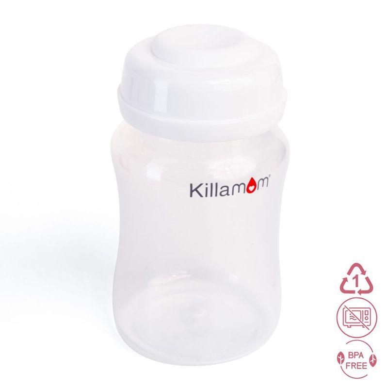 KILLAMOM - BOTELLAS PARA ALMACENAR LECHE MATERNA X 3