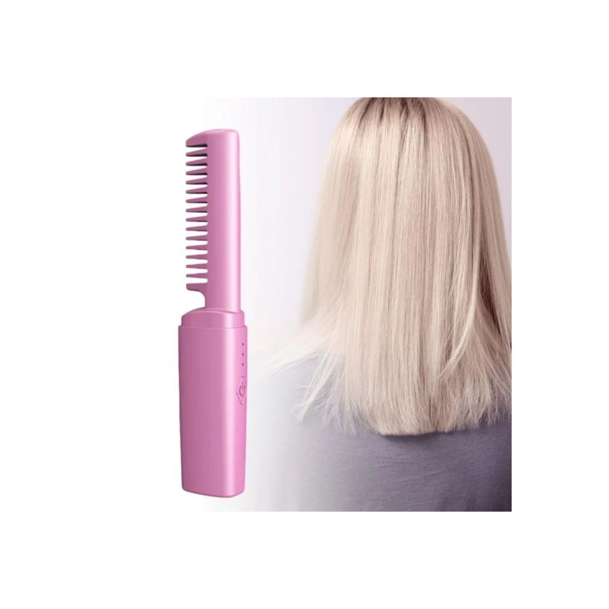 GENERICO - Cepillo 2 en 1 Recargable - Rosado