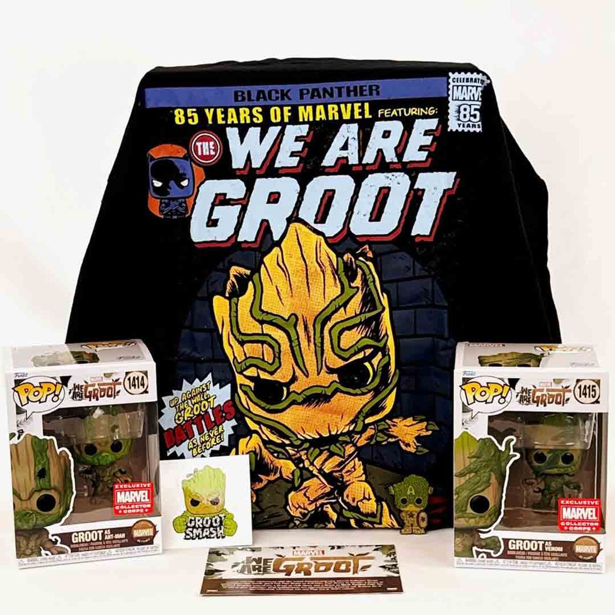 FUNKO - Funko POP Collector CORPS BOX Nosotros somos GROOT Talla XL