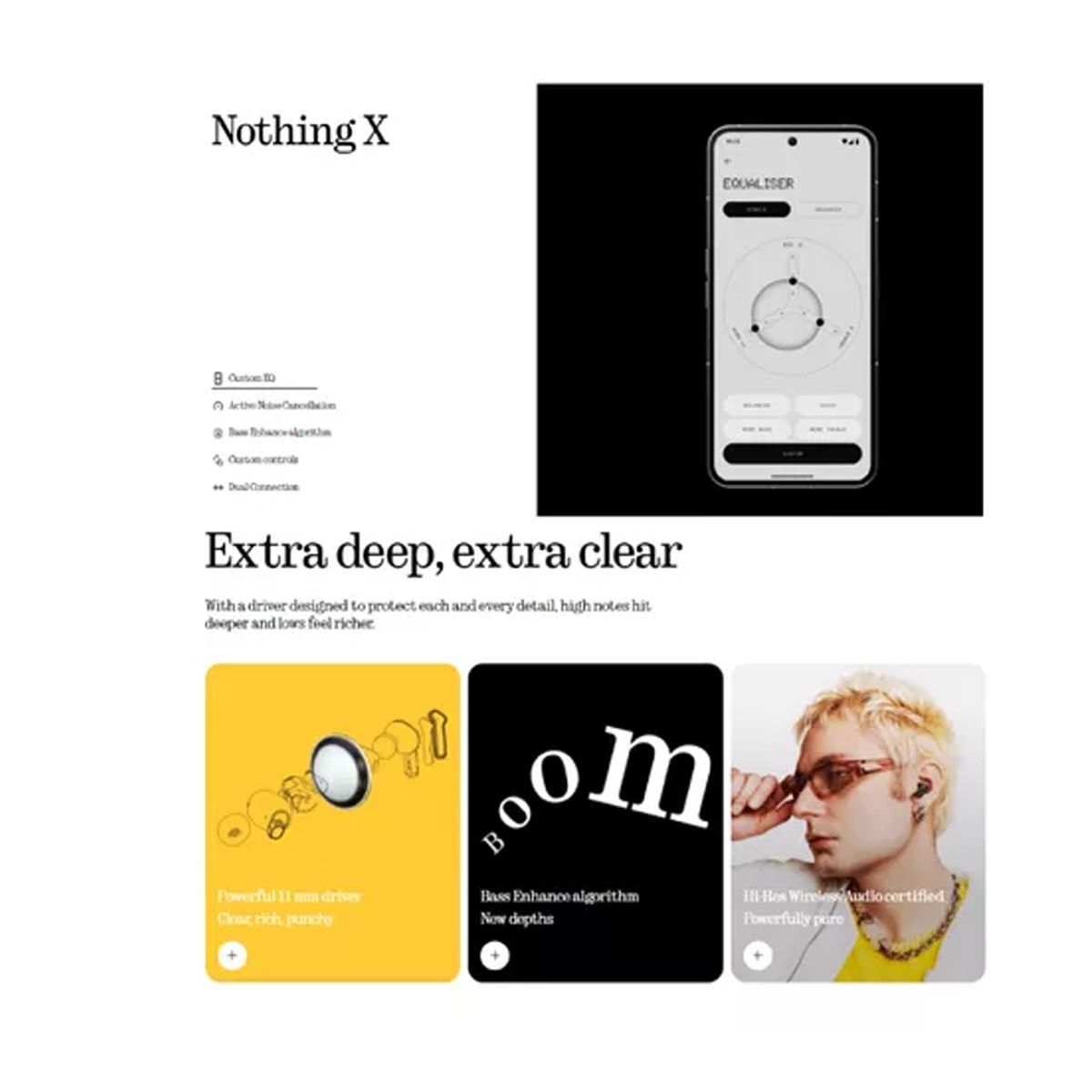 NOTHING - Audífonos Inalámbricos Nothing ear (a)  -Amarillo