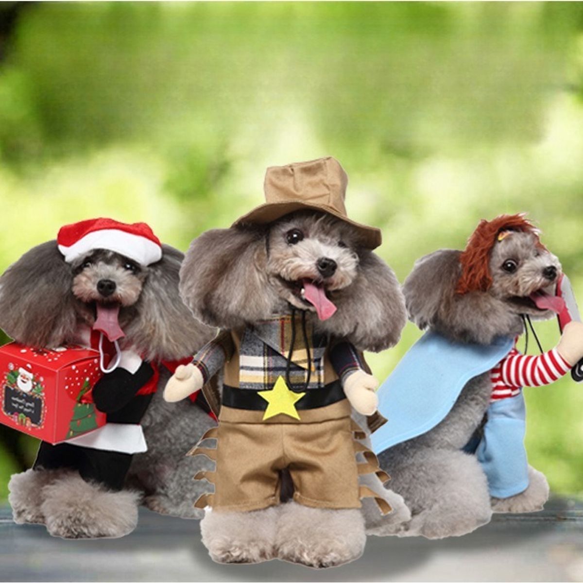 TIOZONEY - Poleron Chaleco Ropa Para Perros Gatos Mascotas Polar Peludo - Amarillo