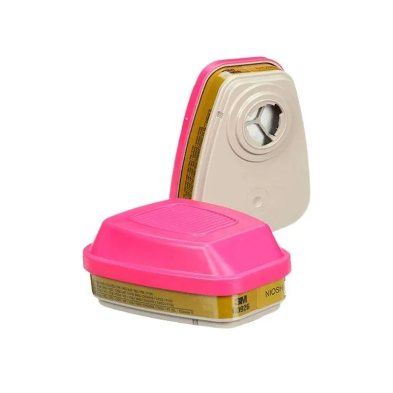 3M - Cartucho 3M 60926 para Multigases, Vapores Orgánicos y Partículas (1 Par)