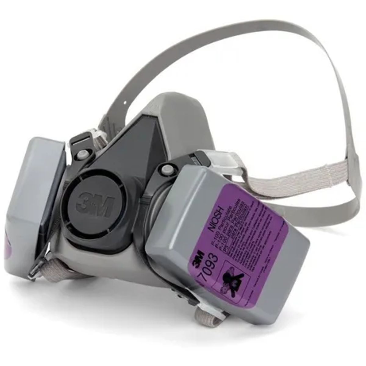 3M - RESPIRADOR 6200 MARCA 3M  CON FILTROS 7093