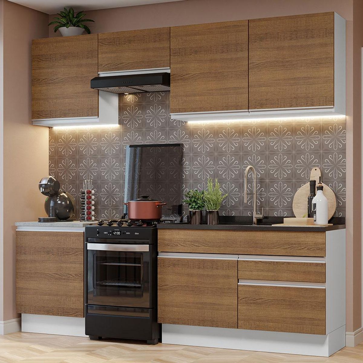 MADESA - Mueble de Cocina Integral Glamy 240 cm 08