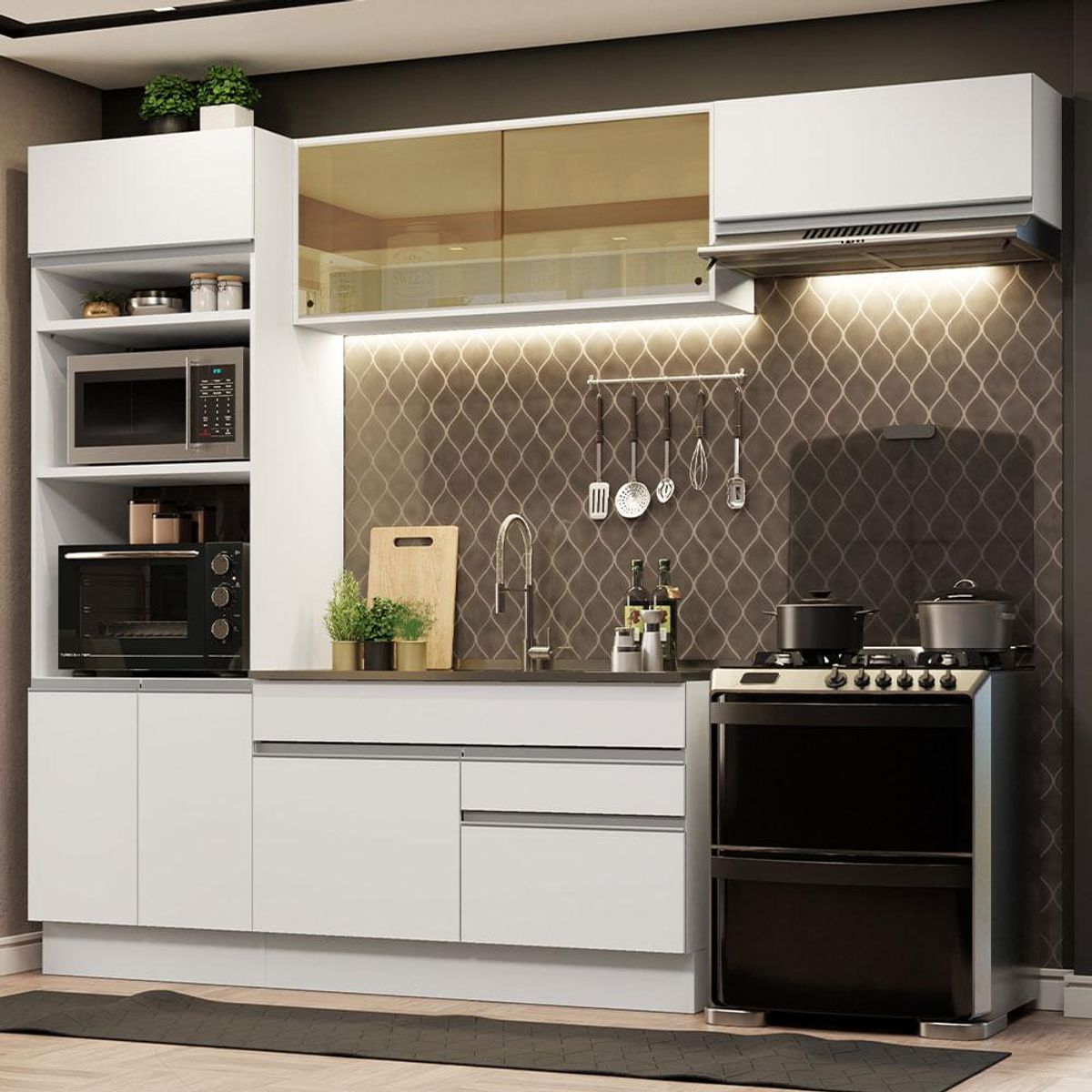 MADESA - Mueble de Cocina Integral Glamy 270 cm 11