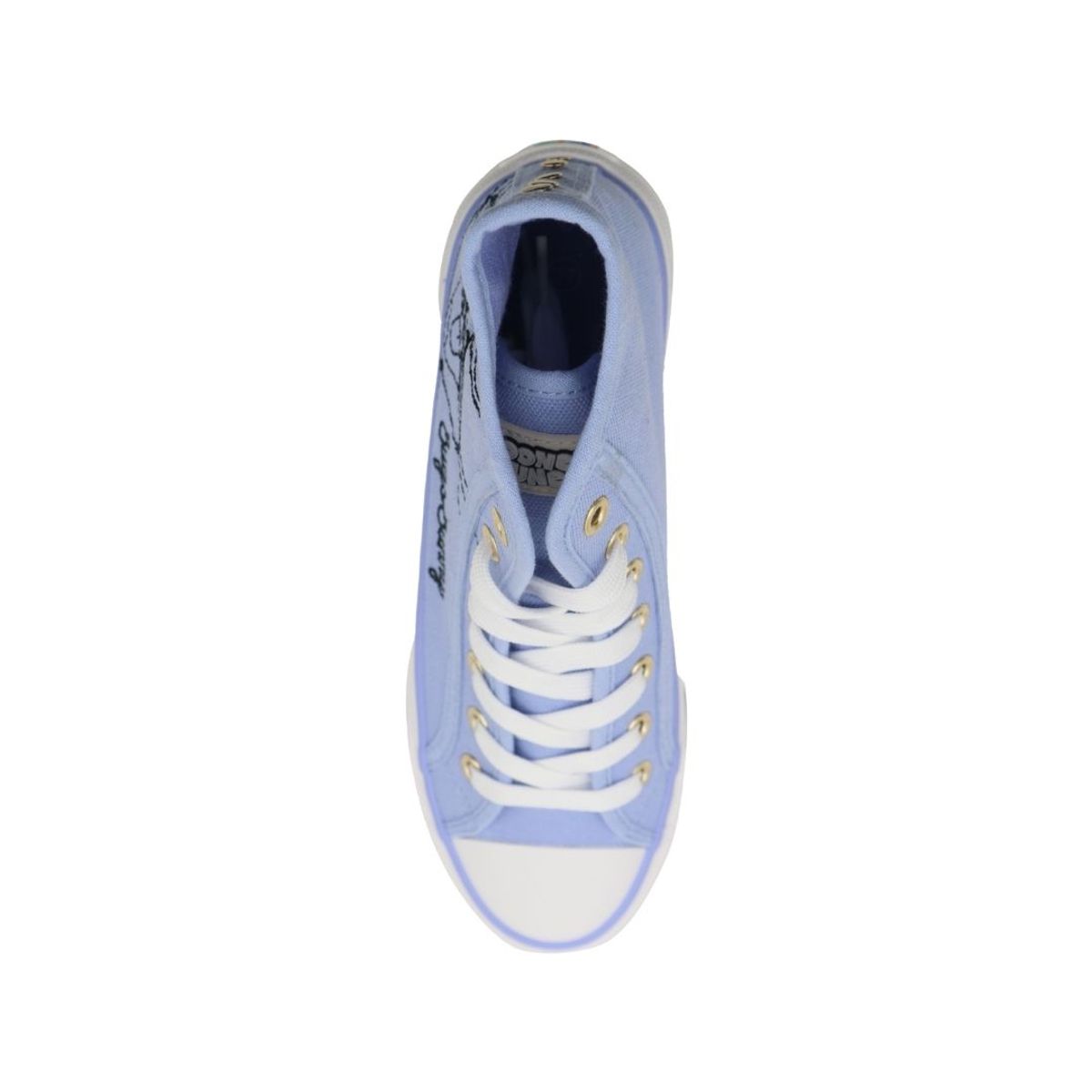 WARNER BROS - Zapatillas Botin Mujer Looney Tunes Casual Celeste