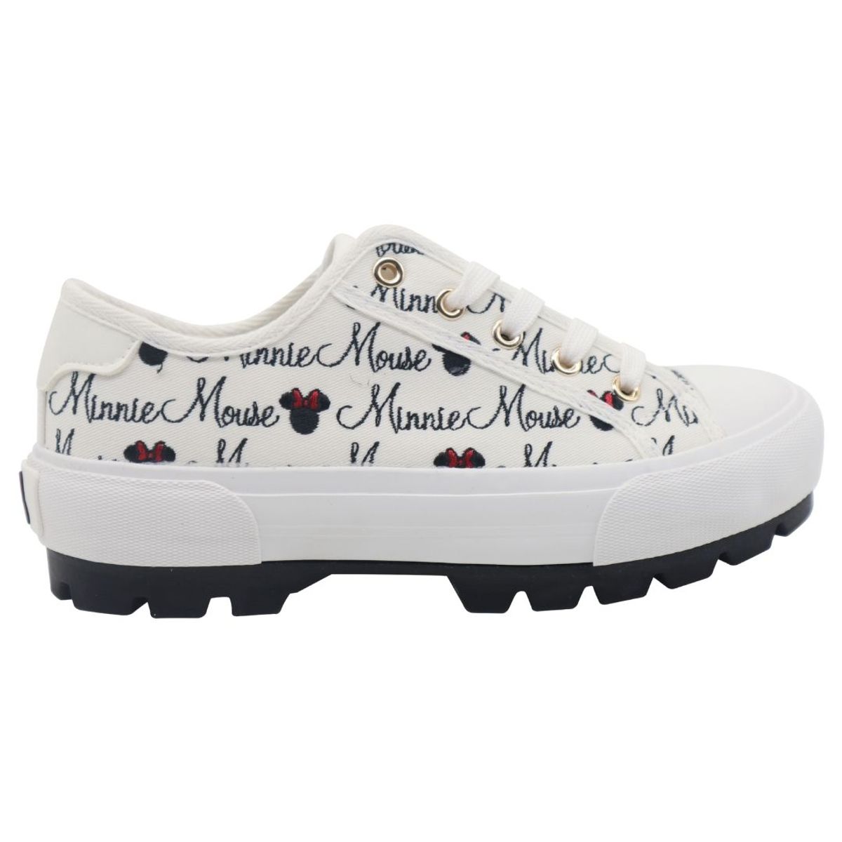 MINNIE - Zapatillas Urbanas Mujer Minnie Mouse Blanco