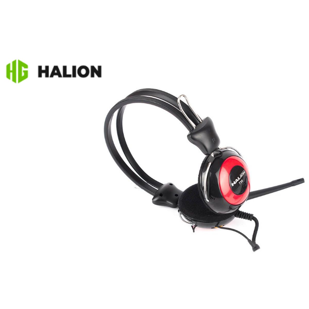 HALION - Auricular para PC T-3 Conector: 2x Jack  3.5mm HALION