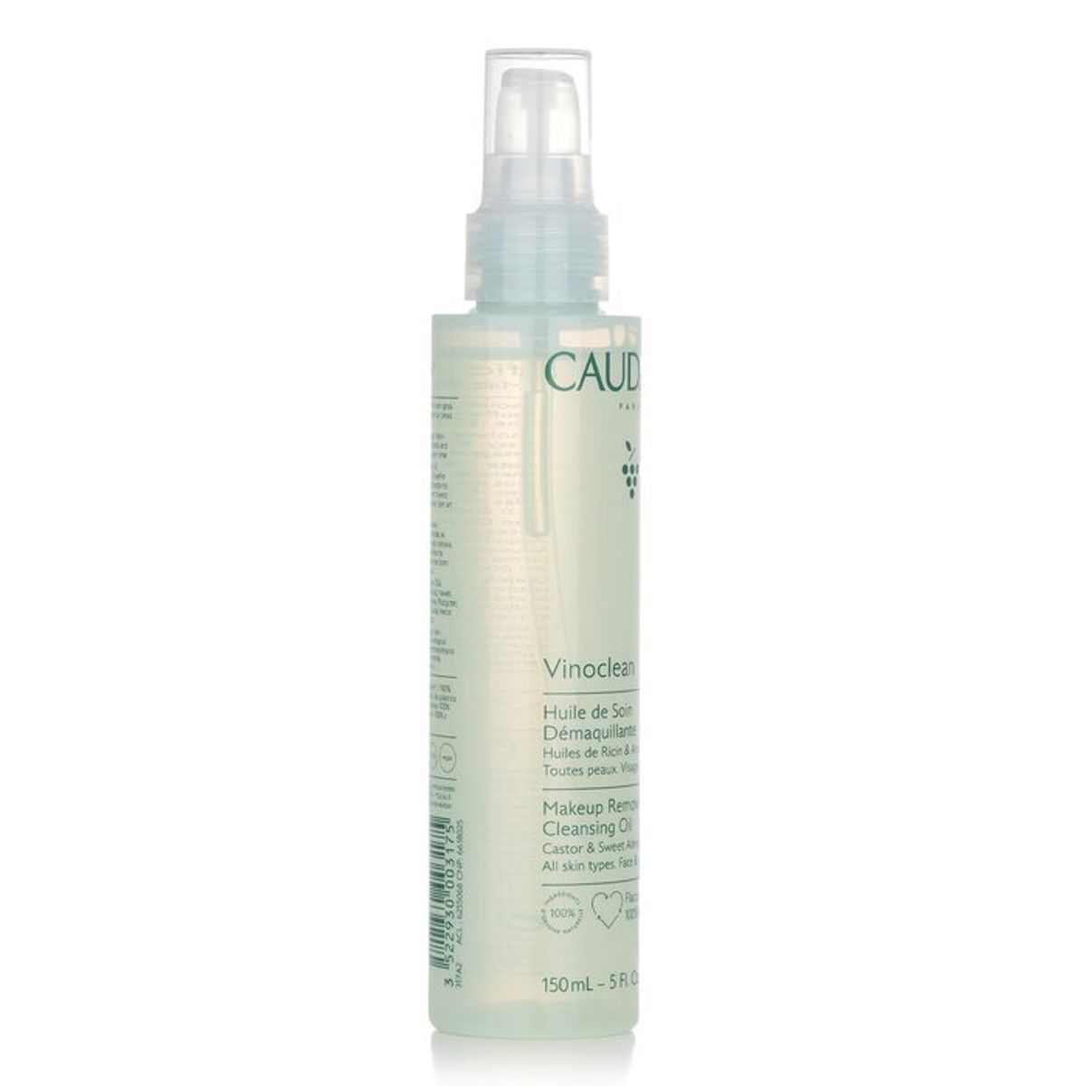 CAUDALIE - Vinoclean Aceite Limpiador Removedor de Maquillaje 150ml5oz Caudalie