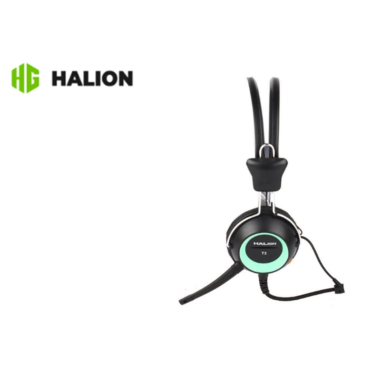 HALION - Auricular para PC T-3  2x Jack 3.5mm HALION
