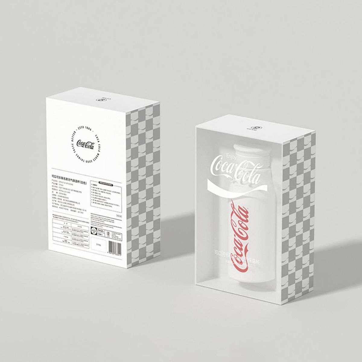 GERM - Botella Térmica Vogager - Coca-Cola x Germ - 370ml / 12.5 Oz - Blanco