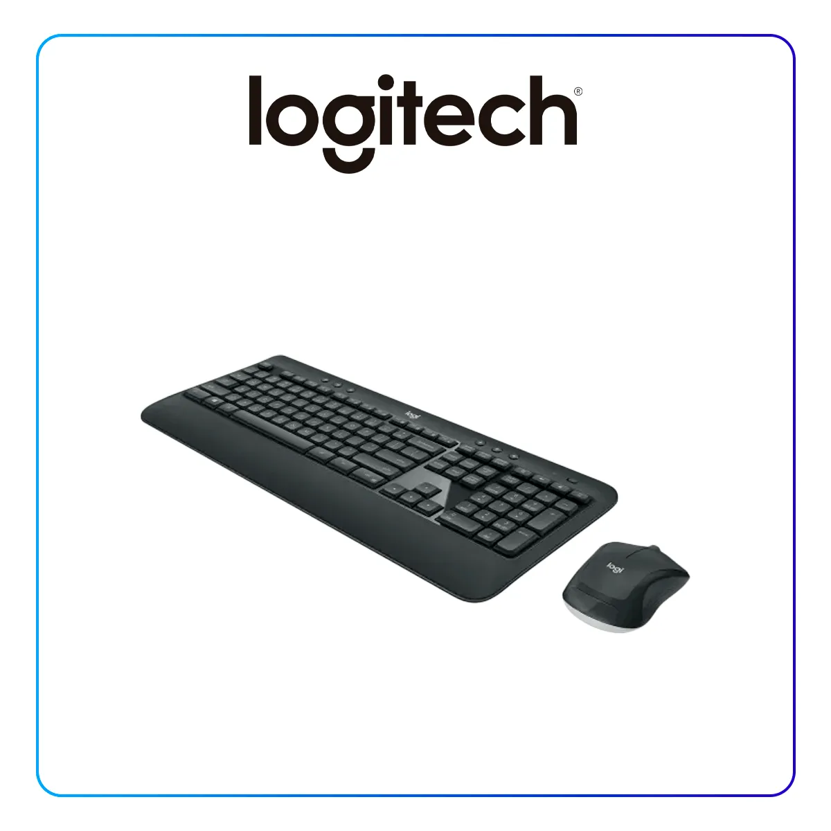 LOGITECH - Combo Teclado Logitech Mouse MK540 Wireless USB SP Black