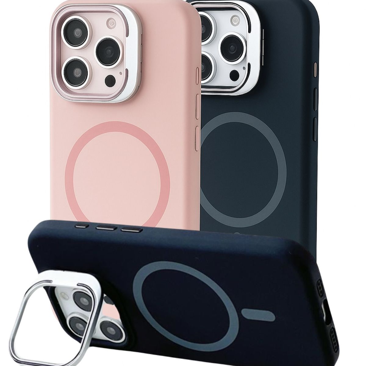 OEM - Case Funda MAGSAFE para iphone 16 con soporte de camara