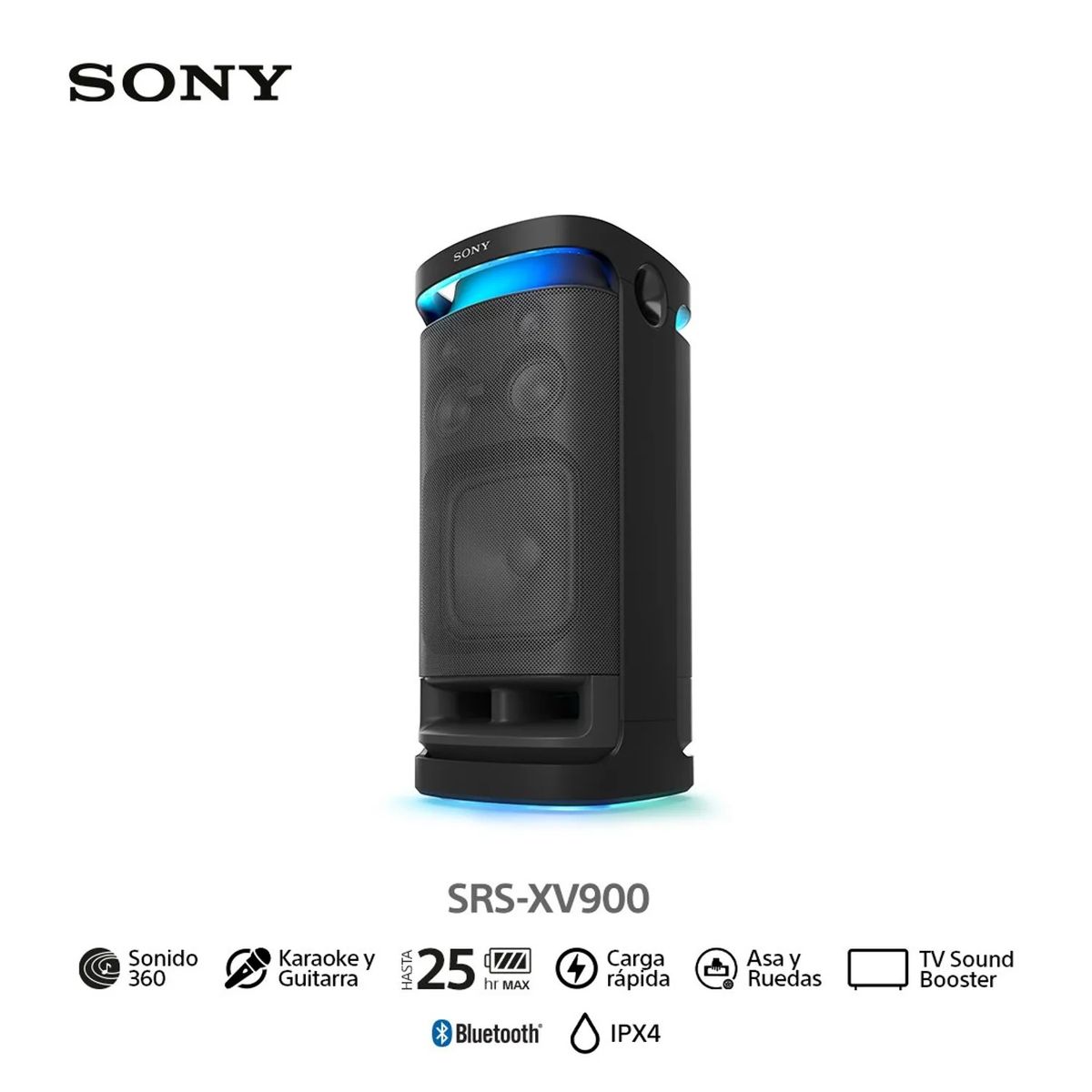 SONY - Parlante inalámbrico de alta potencia Sony  SRS-XV900