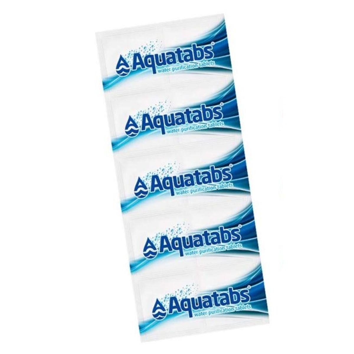 GENERICO - PURIFICADOR DE AGUA  CAMPING AQUATABS EEUU 10 tabletas
