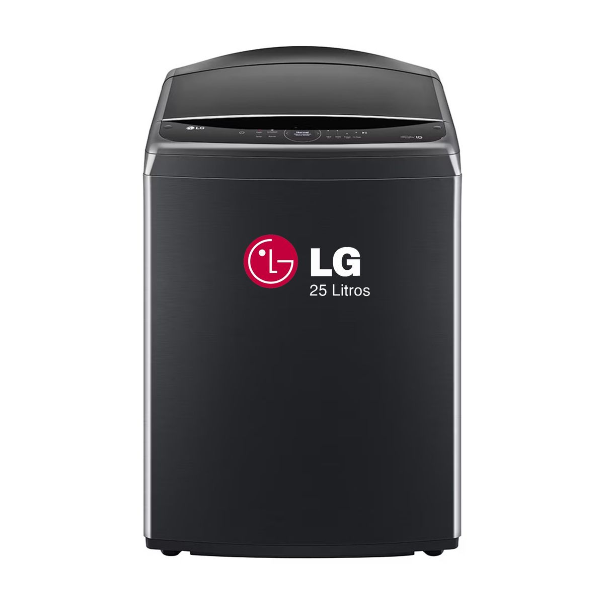 LG - Lavadora LG 25 KG Carga Superior AI DD 6 Motion WT25PBVS6 Negro Plateado