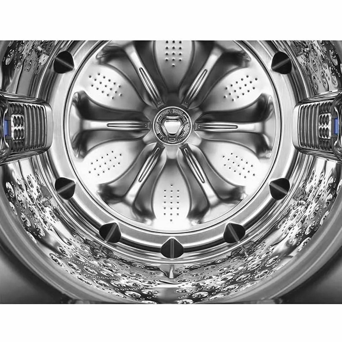 LG - Lavadora LG 25 KG Carga Superior AI DD 6 Motion WT25PBVS6 Negro Plateado