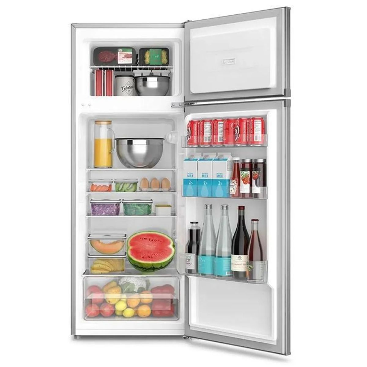 Electrolux - Refrigerador Electrolux 205L ERTY20G2HVI  Gris