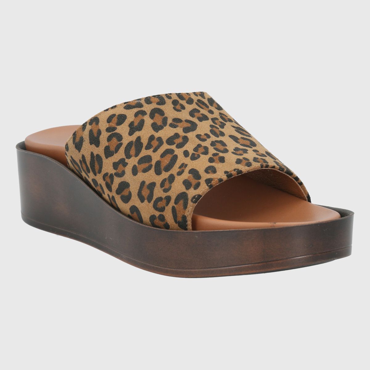 HUSH PUPPIES - Sandalia Hush Puppies Mujer Depp Leopardo HUSH PUPPIES