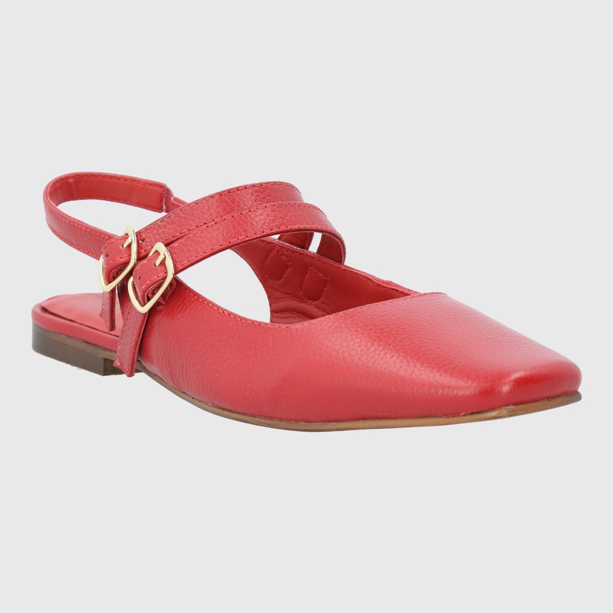 HUSH PUPPIES - Ballerina Hush Puppies Mujer Clementine Rojo HUSH PUPPIES