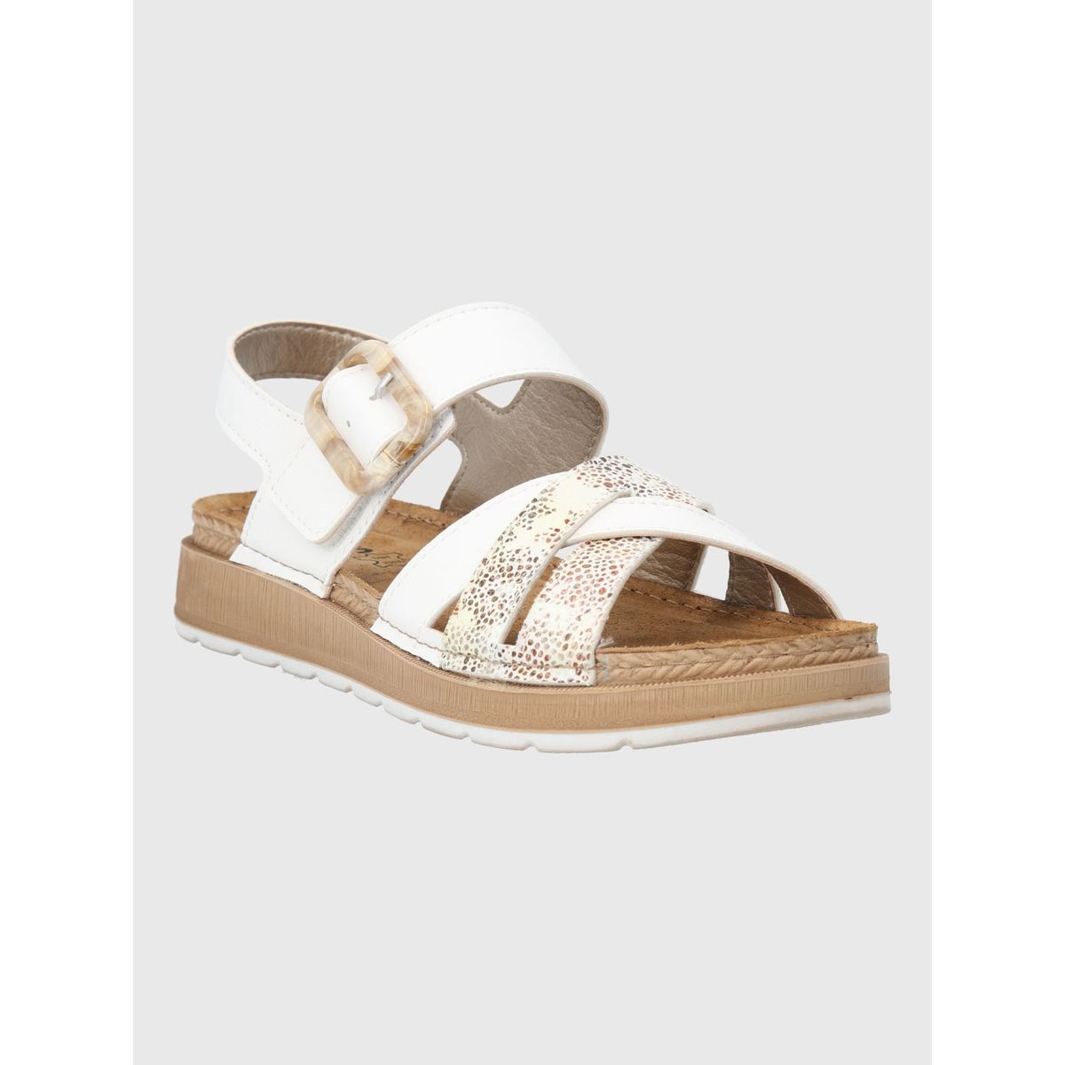 HUSH PUPPIES - Sandalia Hush Puppies Mujer Belana Blanco HUSH PUPPIES